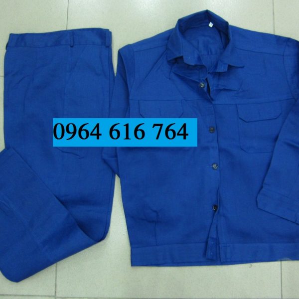 quần áo xanh công nhân
