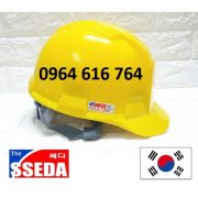 Mũ bảo hộ SSEDA Hàn Quốc – Màu Vàng