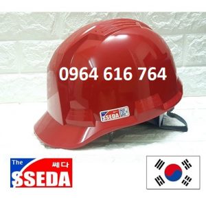Mũ bảo hộ SSEDA Hàn Quốc - Màu Đỏ