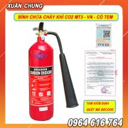 B06 – BÌNH CHỮA CHÁY KHÍ CO2 – VN- CÓ TEM